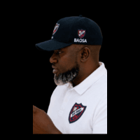 Man wearing cap